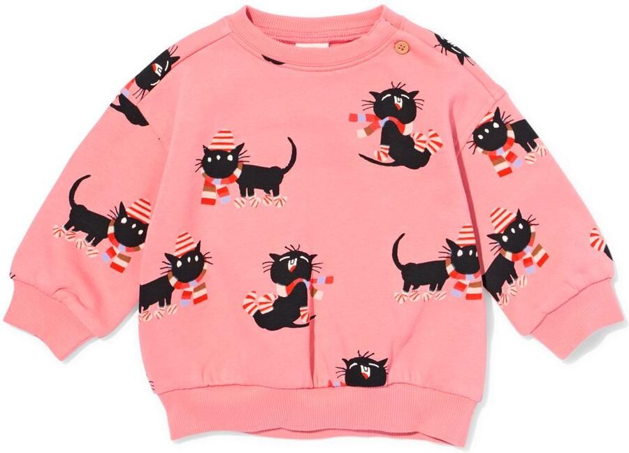 HEMA Siepie Babysweater Roze (roze) - Foto 2