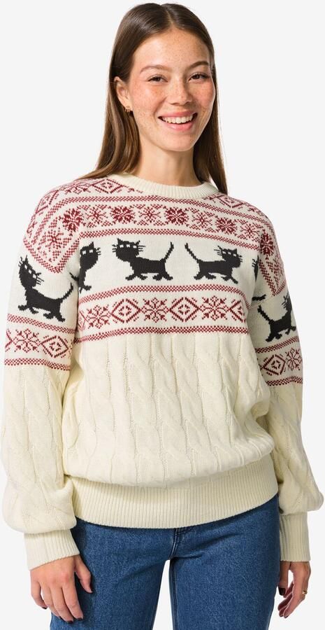 HEMA Siepie Kersttrui Voor Volwassenen Multi (multi) - Foto 2