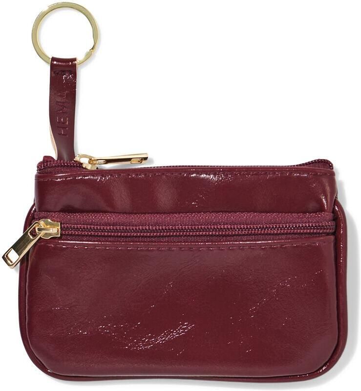 HEMA Sleutel Etui 12x8cm Kunstleer Rood - Foto 2