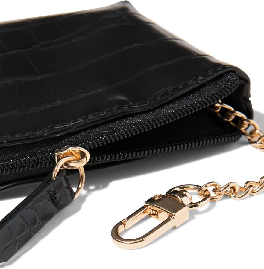 HEMA Sleuteletui Krokodil Zwart