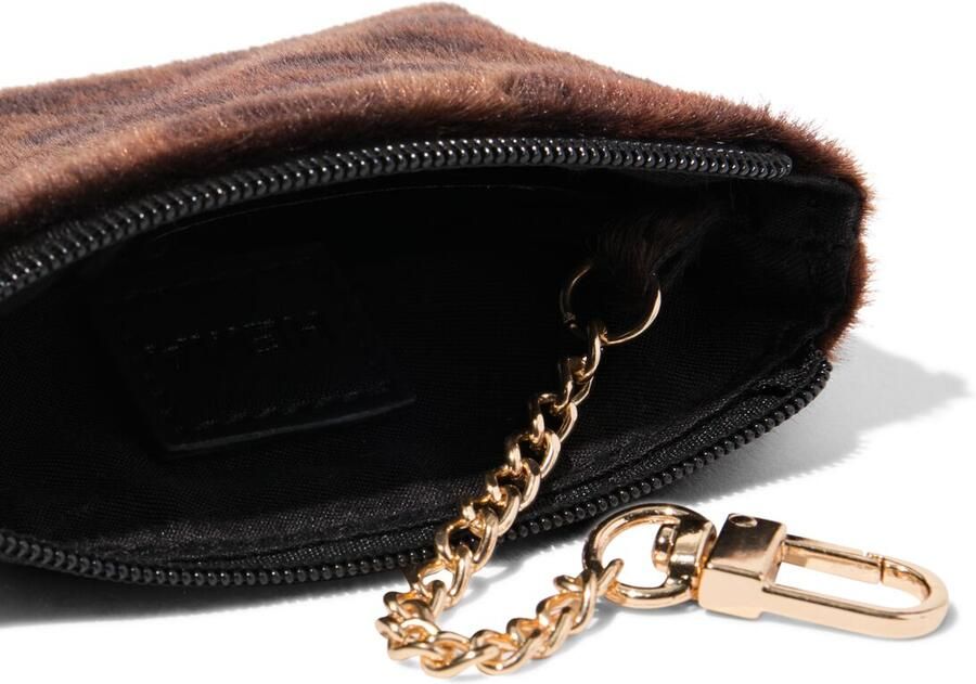 HEMA Sleuteletui Luipaard Bruin