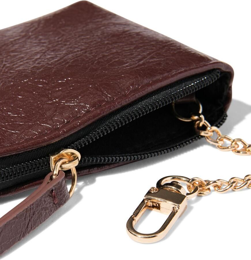 HEMA Sleuteletui Structuur Bruin - Foto 1