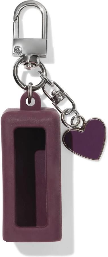 HEMA Sleutelhanger Lipstickhouder Siliconen Met Hartbedel
