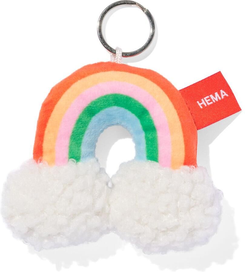 HEMA Sleutelhanger Regenboog - Foto 1