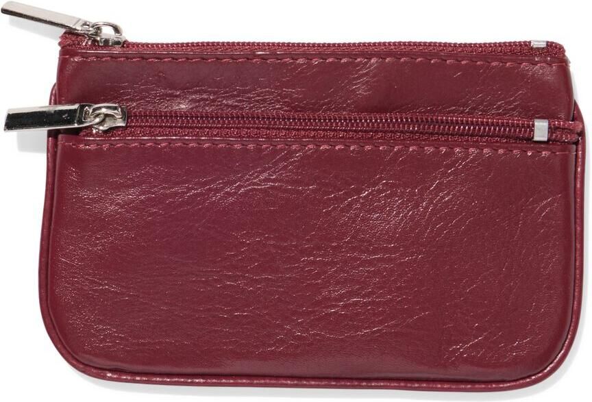 HEMA Sleutetui Leer Donkerrood - Foto 2