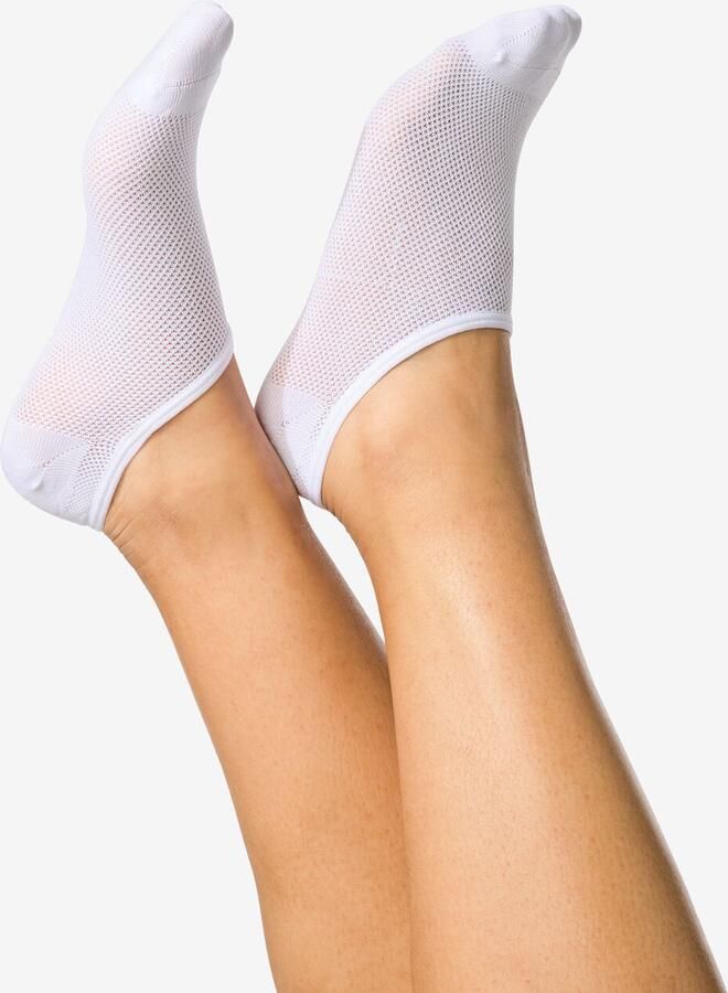 HEMA Sneakersokken 5 Paar Wit (wit)