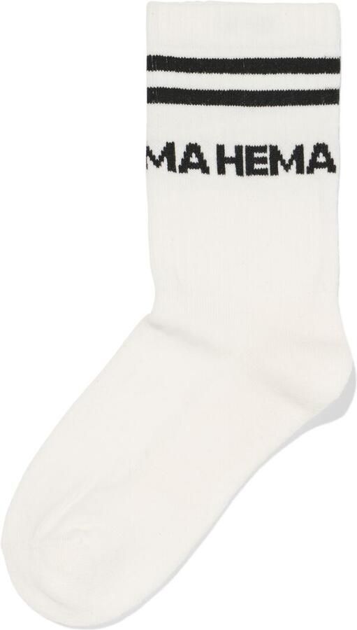 HEMA Sokken Voor Kids En Volwassenen Gebroken Wit (gebroken wit) - Foto 2