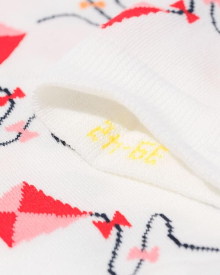 HEMA Sokken Voor Volwassenen 'go With The Flow' Gebroken Wit (gebroken wit) - Foto 3