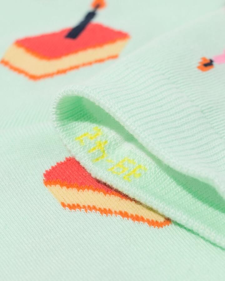 HEMA Sokken Voor Volwassenen 'it's Your Day' Felgroen (felgroen)