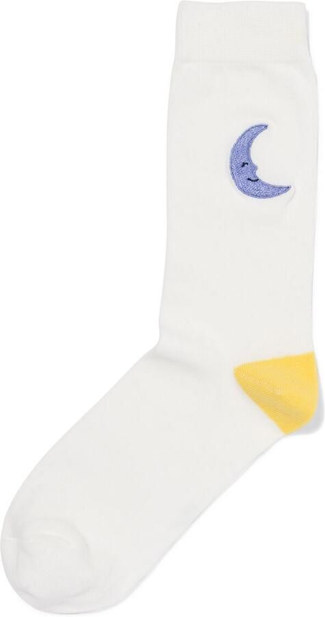 HEMA Sokken Voor Volwassenen 'the Universe Is Yours' Gebroken Wit (gebroken wit) - Foto 2