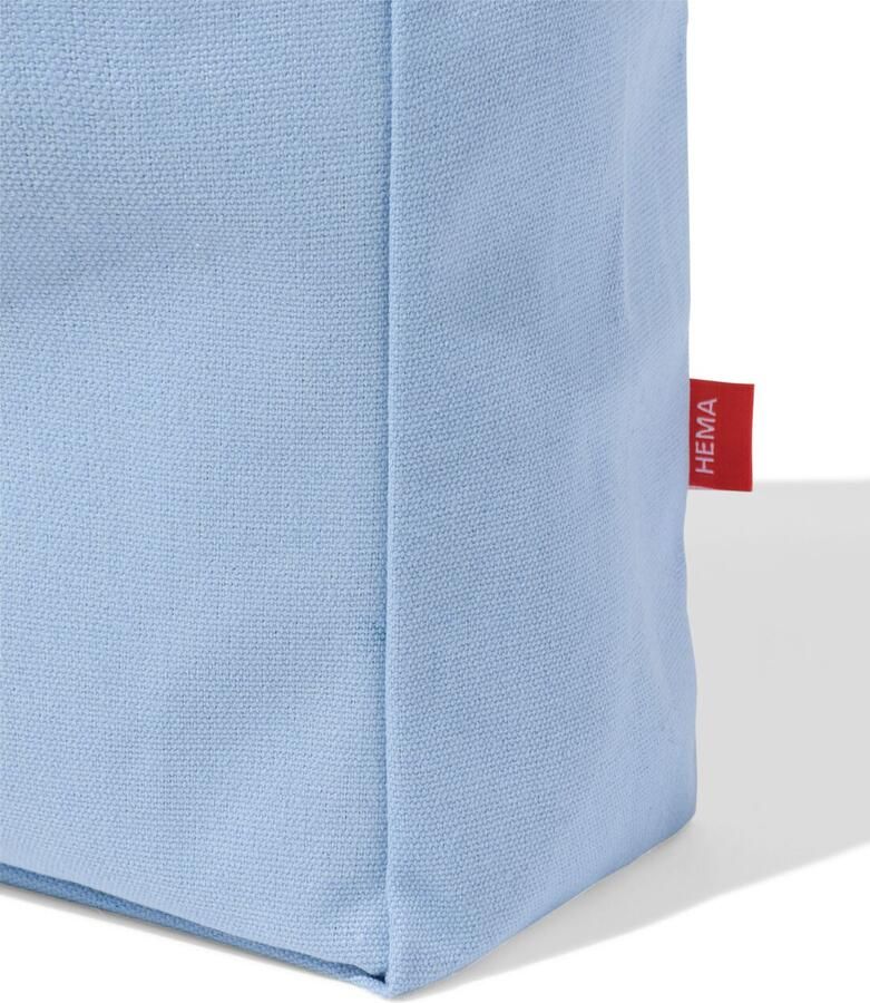 HEMA Strandtas Lichtblauw (felblauw) - Foto 2