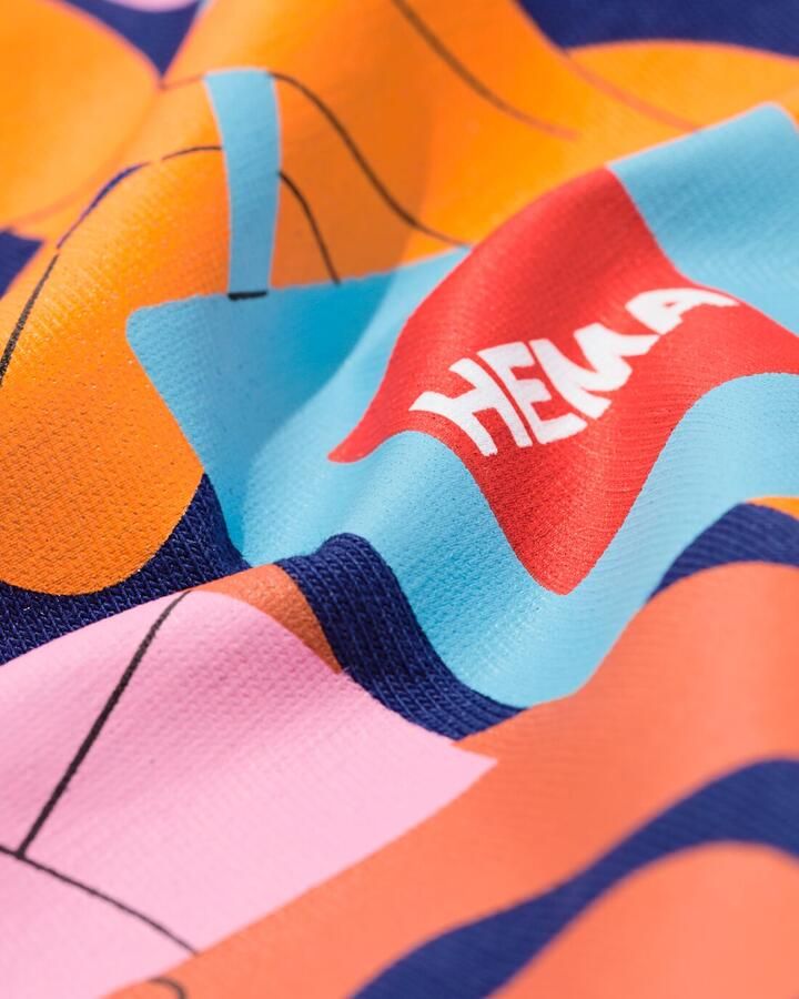 HEMA T-shirt Voor Volwassenen Pride Donkerblauw (donkerblauw) - Foto 2