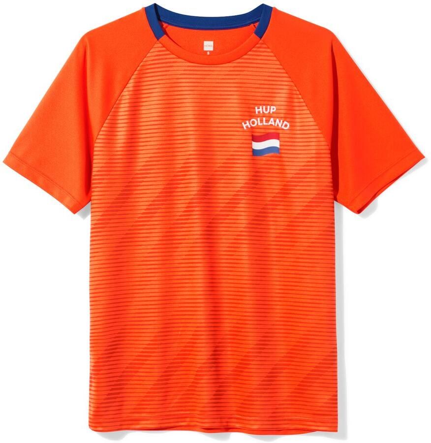 HEMA T-shirt Voor Volwassenen WK Oranje (oranje)