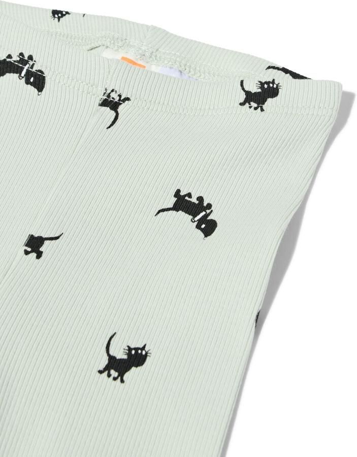 HEMA Takkie Babykledingset Aansluitend Rib Ecru (ecru) - Foto 2