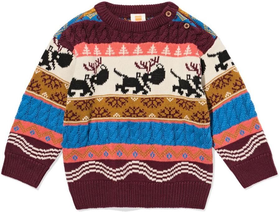 HEMA Takkie Babytrui Multi (multi)