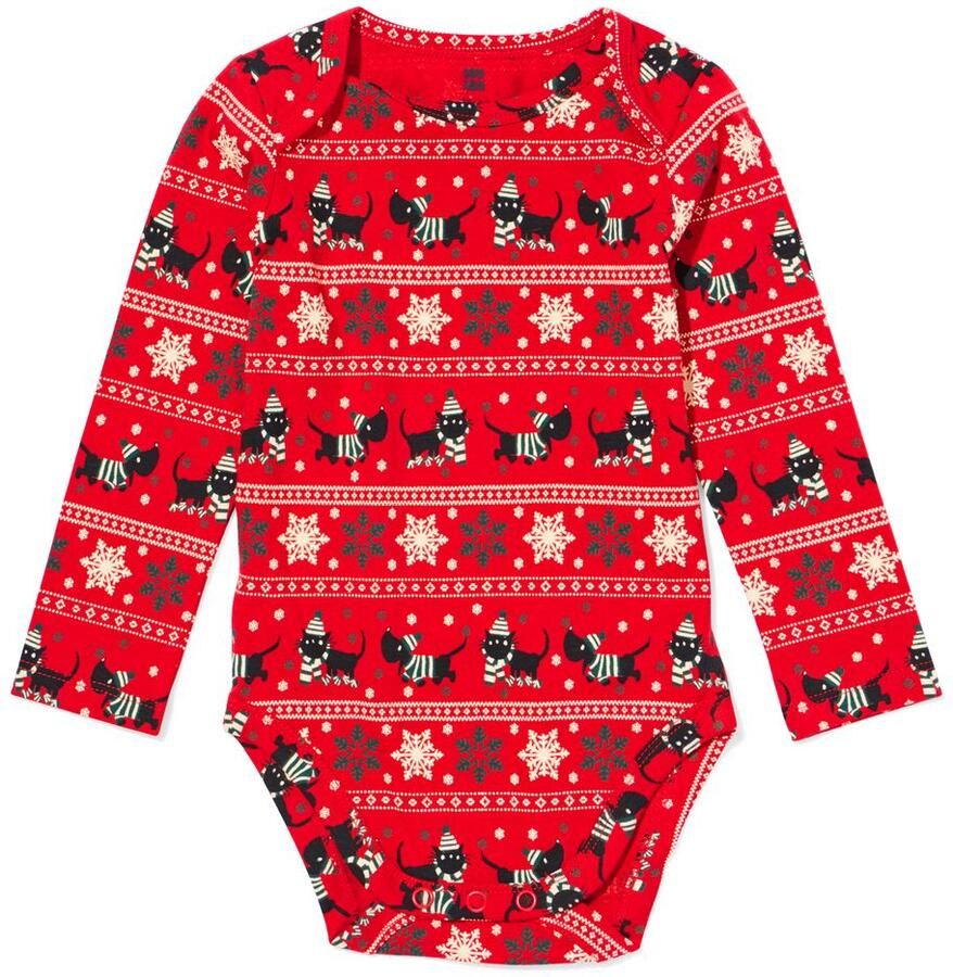 HEMA Takkie En Siepie Babyromper Rood (rood) - Foto 2