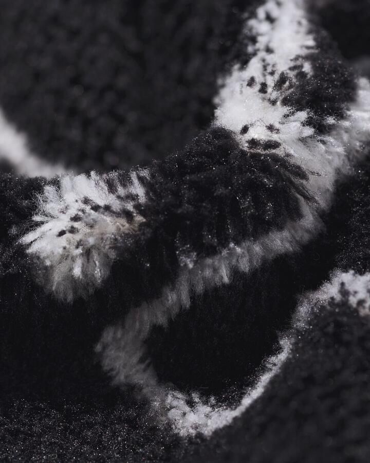 HEMA Takkie En Siepie Damesnachthemd Fleece Zwart (zwart)