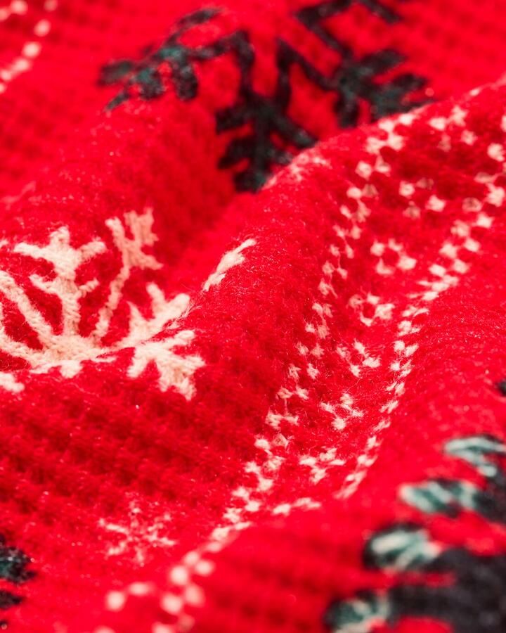 HEMA Takkie En Siepie Damespyjama Wafel Rood (rood)