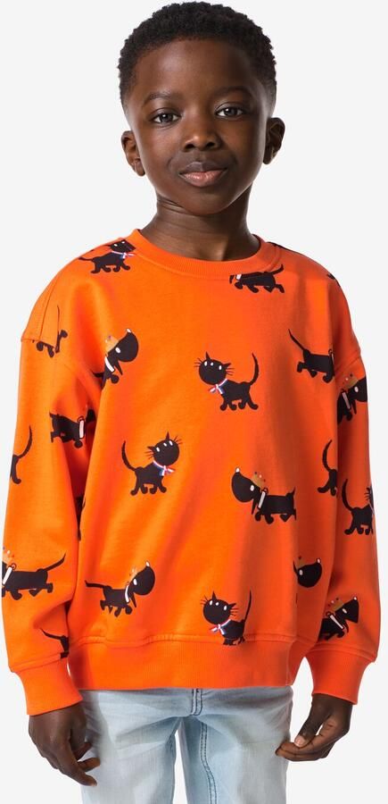 HEMA Takkie En Siepie Kindersweater WK Oranje (oranje) - Foto 2