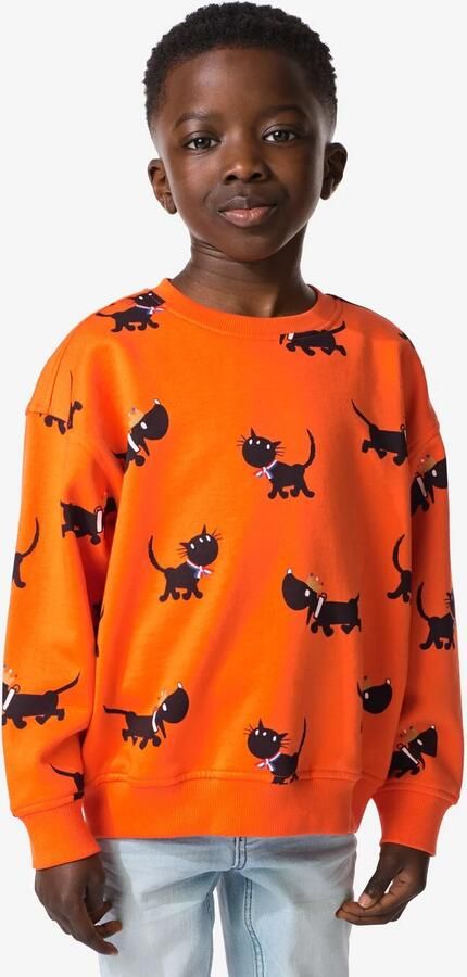 HEMA Takkie En Siepie Kindersweater WK Oranje (oranje)