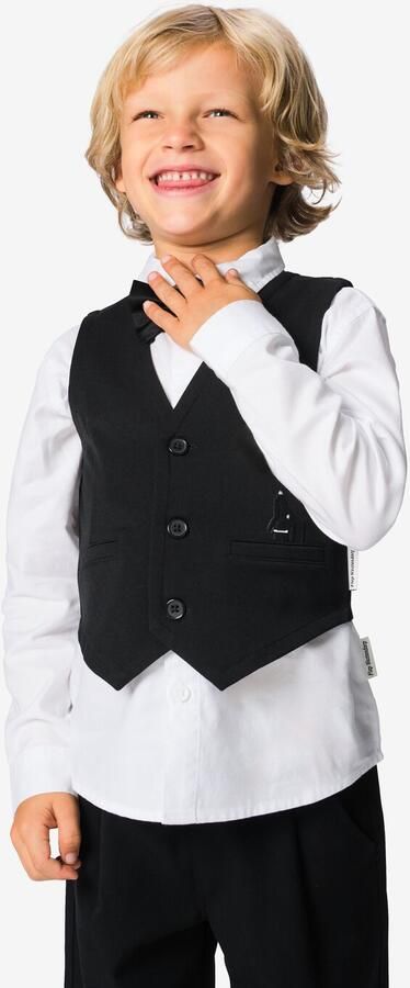 HEMA Takkie Kindergilet Piqué Zwart
