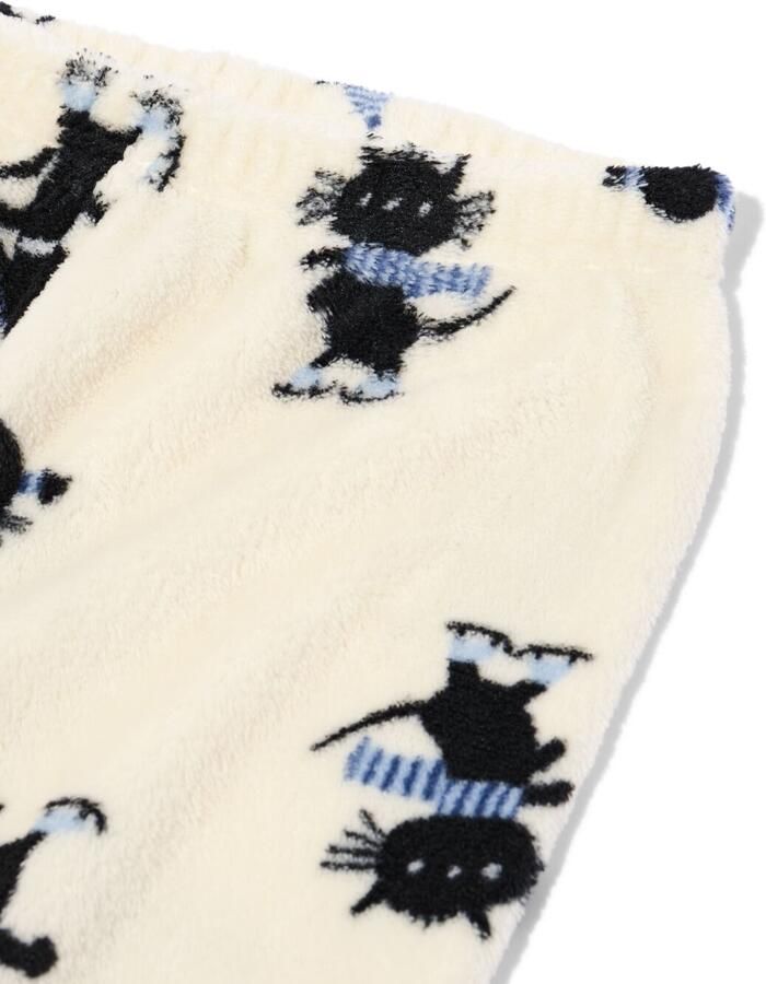 HEMA Takkie Kinderpyjama Fleece Gebroken Wit - Foto 2