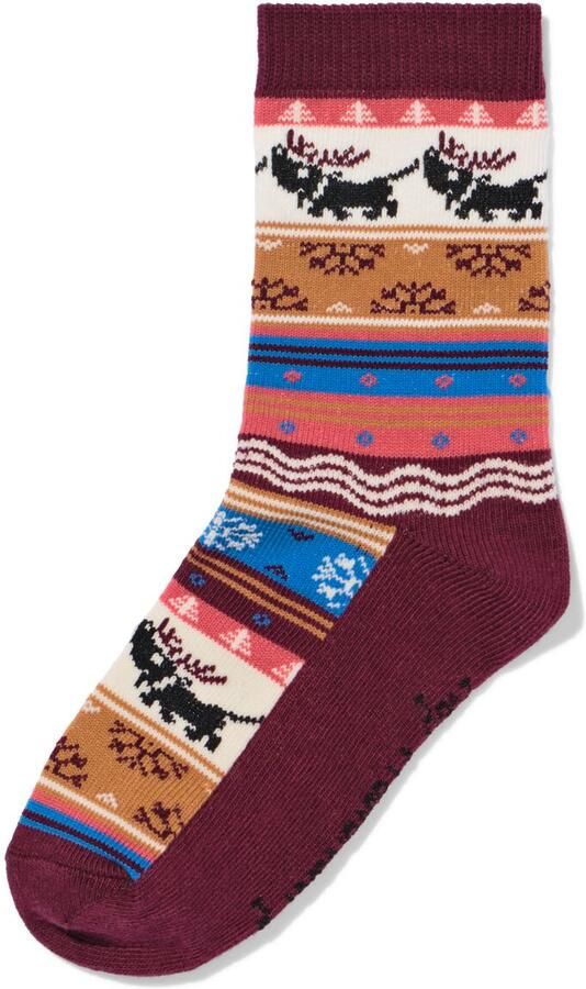 HEMA Takkie Kindersokken Bordeauxrood (bordeauxrood) - Foto 2