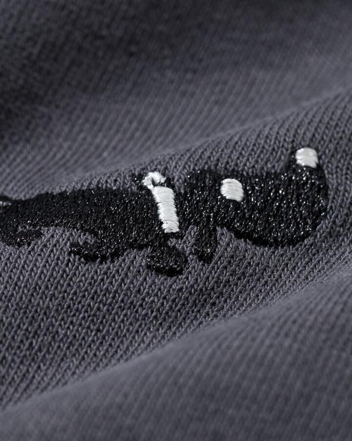 HEMA Takkie Kindersweater Donkergrijs (donkergrijs) - Foto 2