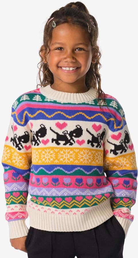 HEMA Takkie Kindertrui Ecru (ecru)