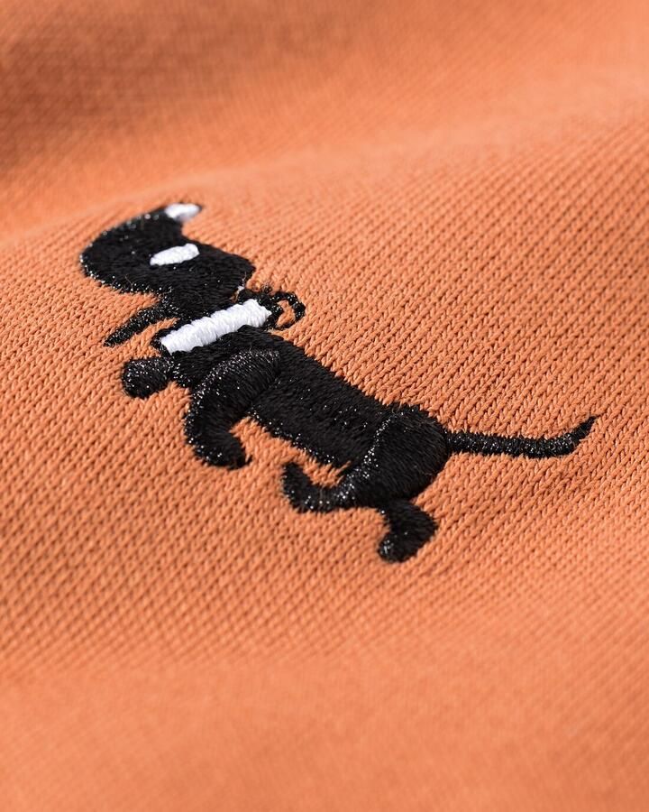 HEMA Takkie Kindertrui Sweatstof Bruin (bruin)