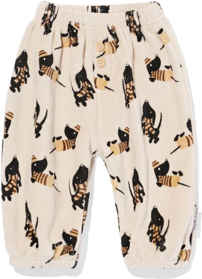 HEMA Takkie Newborn Broek Velours Lichtgrijs (lichtgrijs) - Foto 2