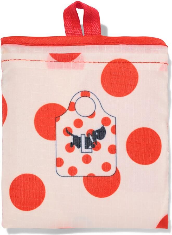 HEMA Takkie Opvouwbare Boodschappentas L 43x70cm Stippen (multi) - Foto 2