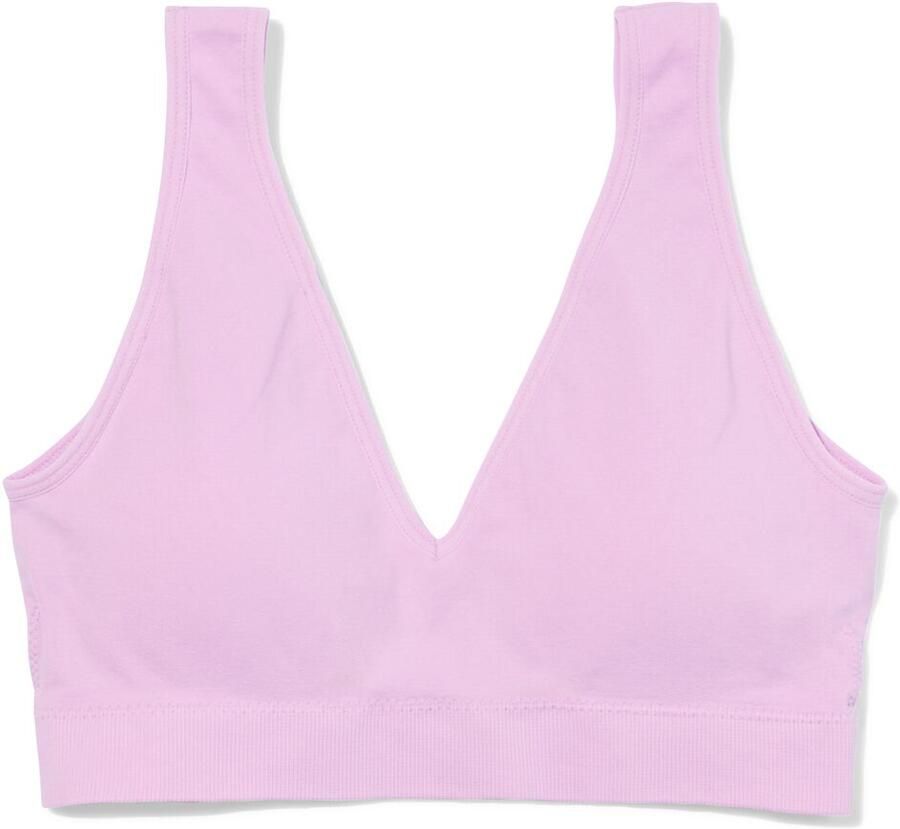 HEMA Top Zonder Beugel Naadloos Lila (lila) - Foto 2