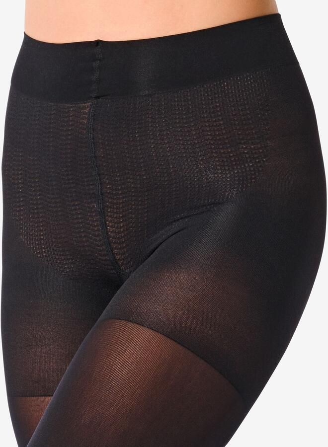 HEMA Ultimate Control Panty 60D Zwart (zwart)