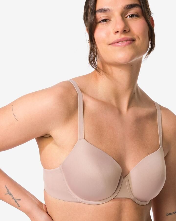 HEMA Voorgevormde Bh Met Beugel Beige (beige) - Foto 2