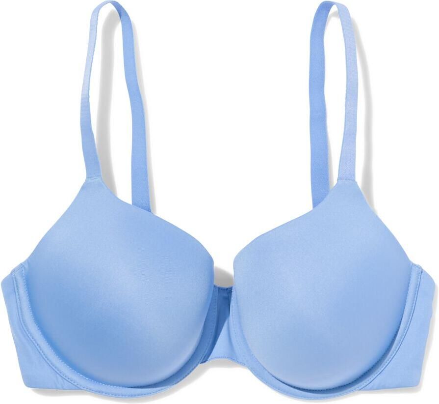 HEMA Voorgevormde Bh Met Beugel Blauw (blauw) - Foto 2