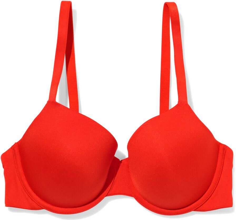 HEMA Voorgevormde Bh Met Beugel Rood (rood)
