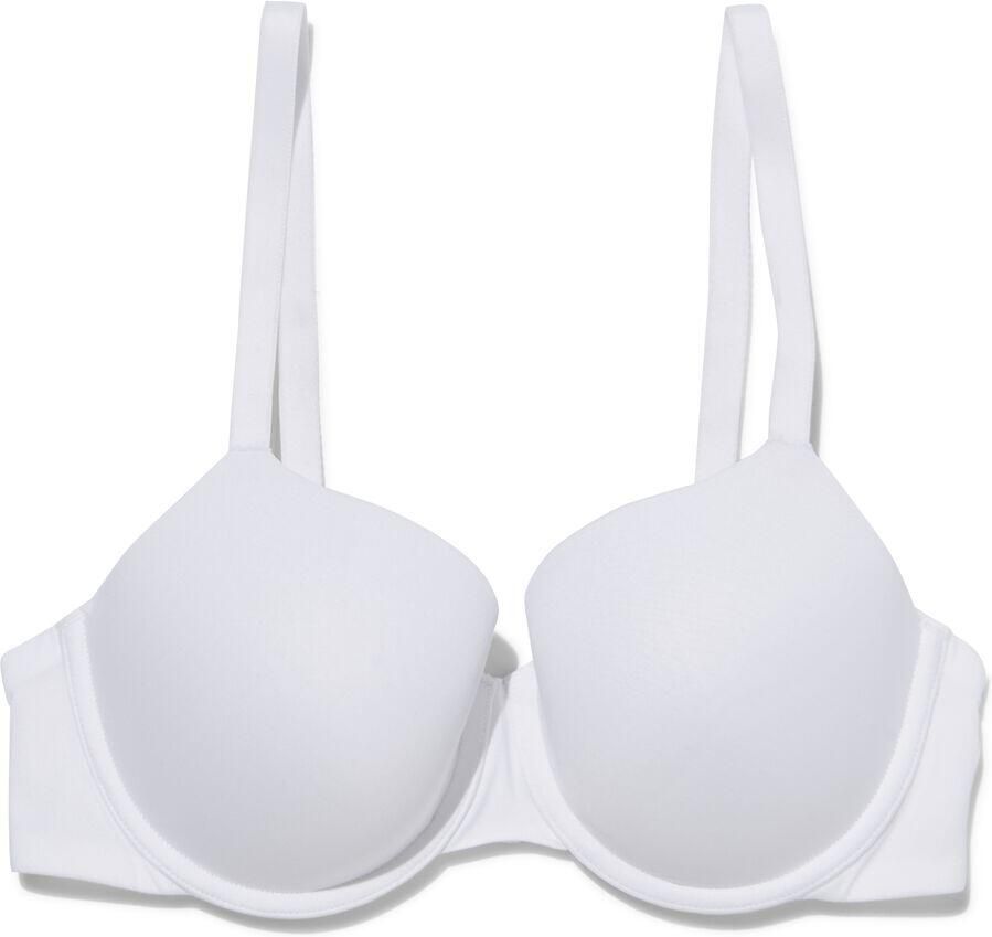 HEMA Voorgevormde Bh Met Beugel Recycled micro Wit (wit)