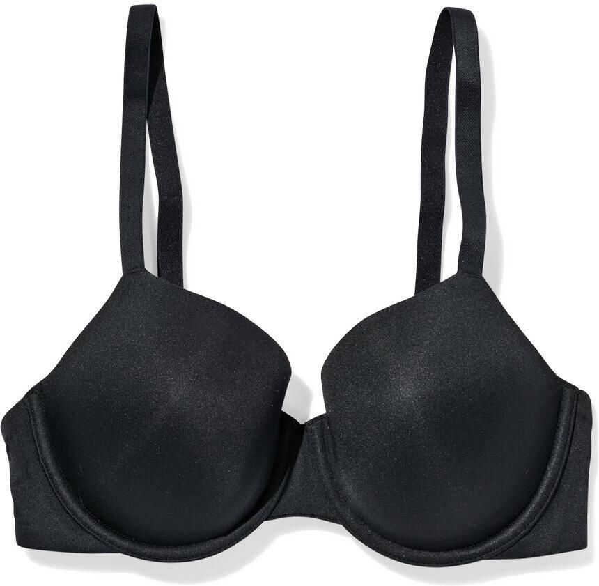 140 Voorgevormde Bh Met Beugel Recycled micro Zwart (zwart) - Foto 1