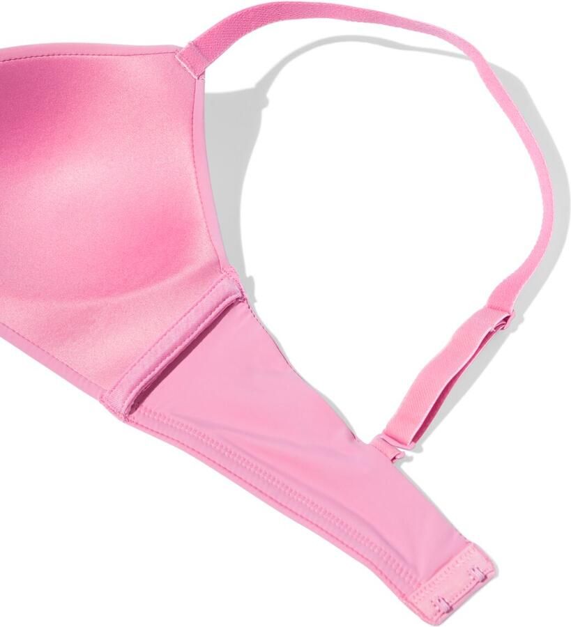 HEMA Voorgevormde Bh Zonder Beugel Micro Roze (roze) - Foto 2