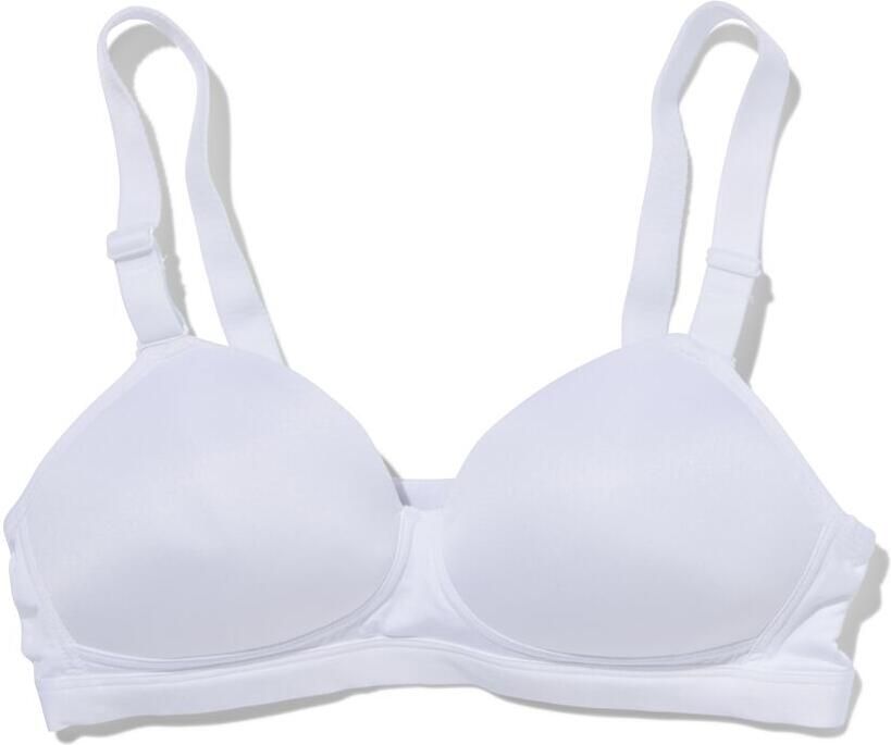 HEMA Voorgevormde Prothese Bh Zonder Beugel Wit (wit)