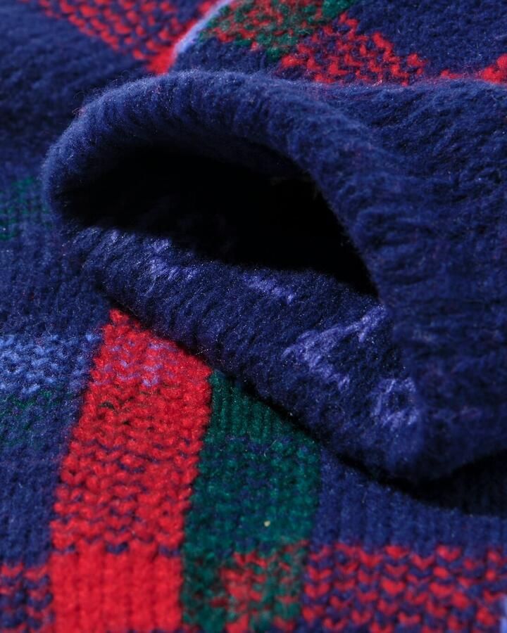 HEMA War Child Kindersokken Ruiten Donkerblauw (donkerblauw)