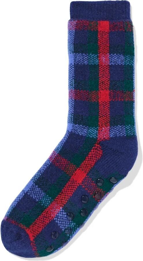 HEMA War Child Sokken Voor Volwassenen Ruiten Donkerblauw (donkerblauw) - Foto 2