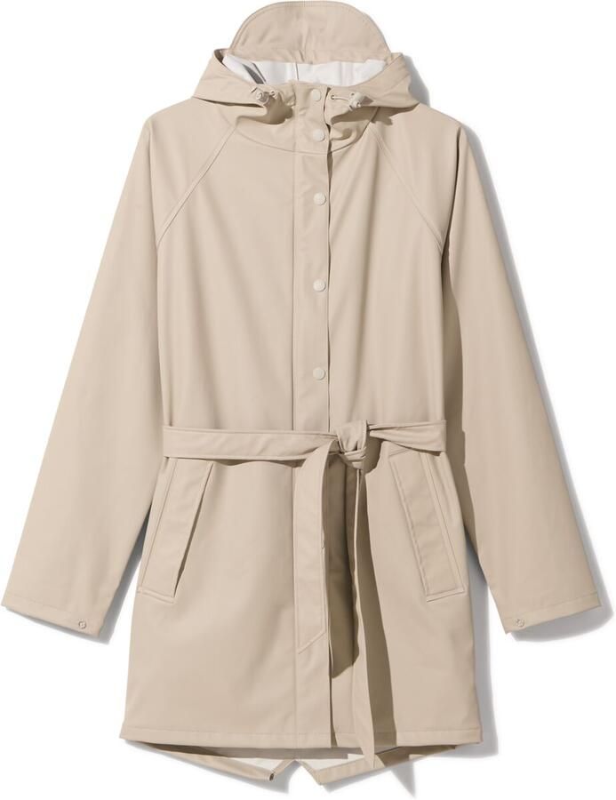 HEMA Waterdichte Dames Regenjas Zilvergrijs (zilvergrijs) - Foto 2