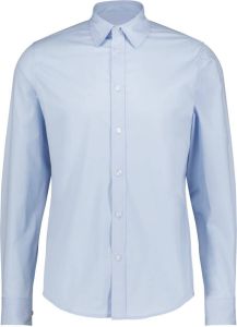 HEMA Heren Overhemd Katoen Met Stretch Lichtblauw (lichtblauw)