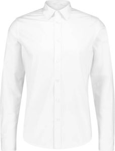 HEMA Heren Overhemd Katoen Met Stretch Wit (wit)
