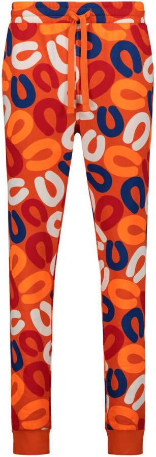 HEMA Heren Sweatbroek Met Rookworsten Oranje (oranje)