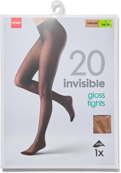 HEMA Invisible Panty Gloss 20 Denier Naturel (naturel)
