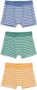 HEMA Kinder Boxers Katoen Stretch Strepen 3 Stuks Multi (multi)
