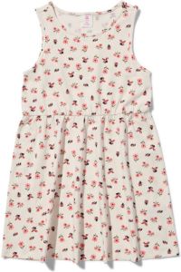 HEMA Kinder Jurk Met Lieveheersbeestjes Gebroken Wit (gebroken wit)